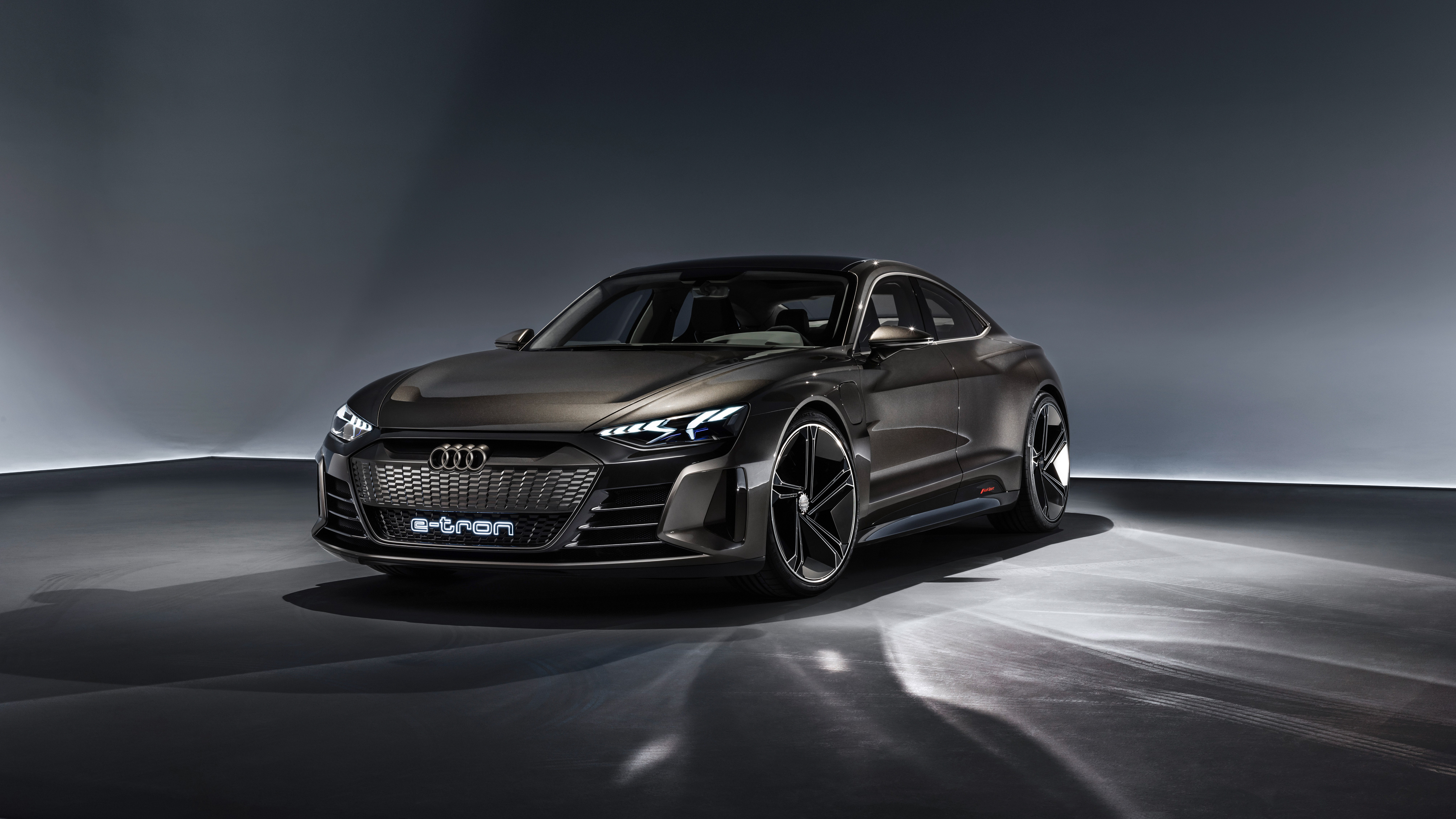 Blue Audi E-Tron Gt Quattro Wallpapers