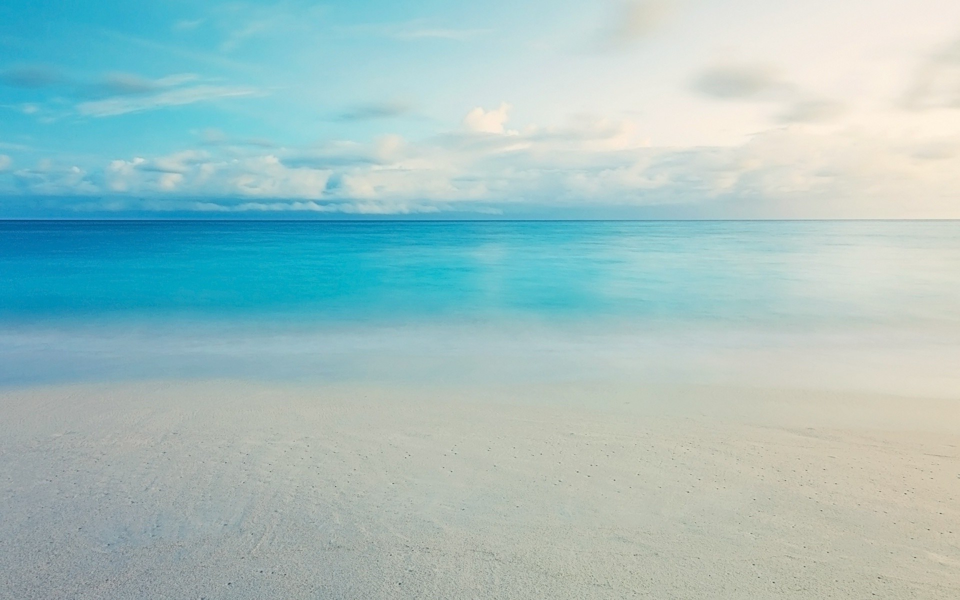 Blue Beach Background