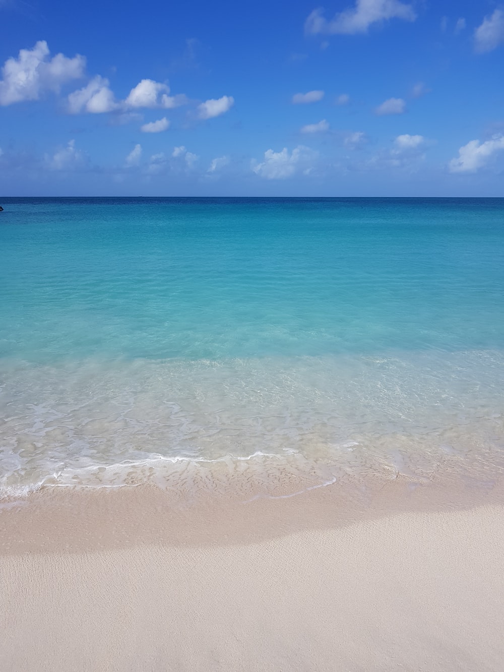 Blue Beach Background