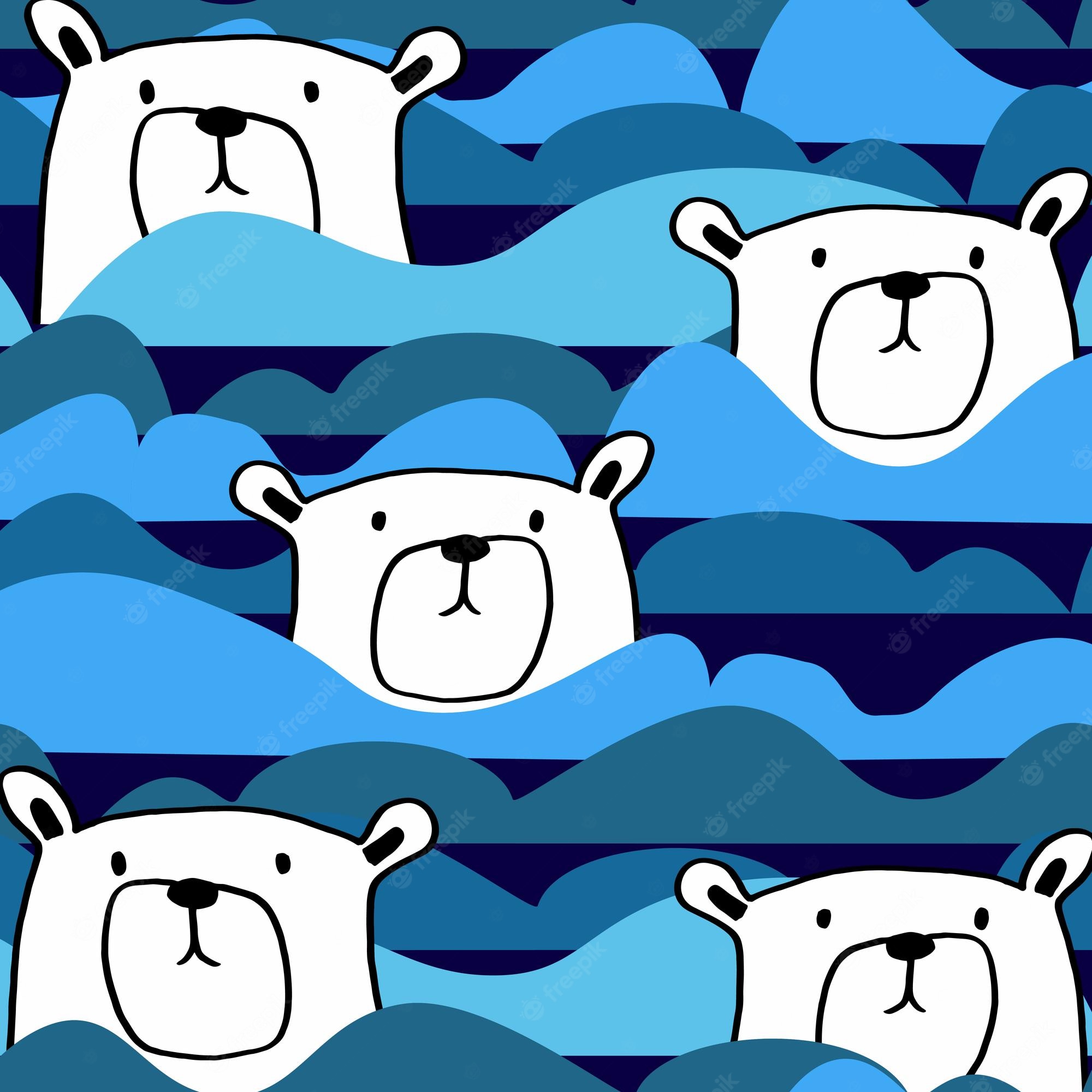Blue Bear Wallpapers