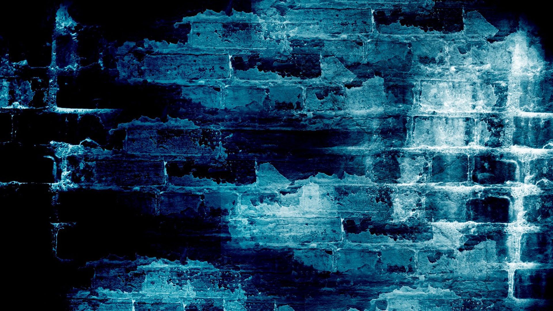 Blue Brick Texture Wallpapers