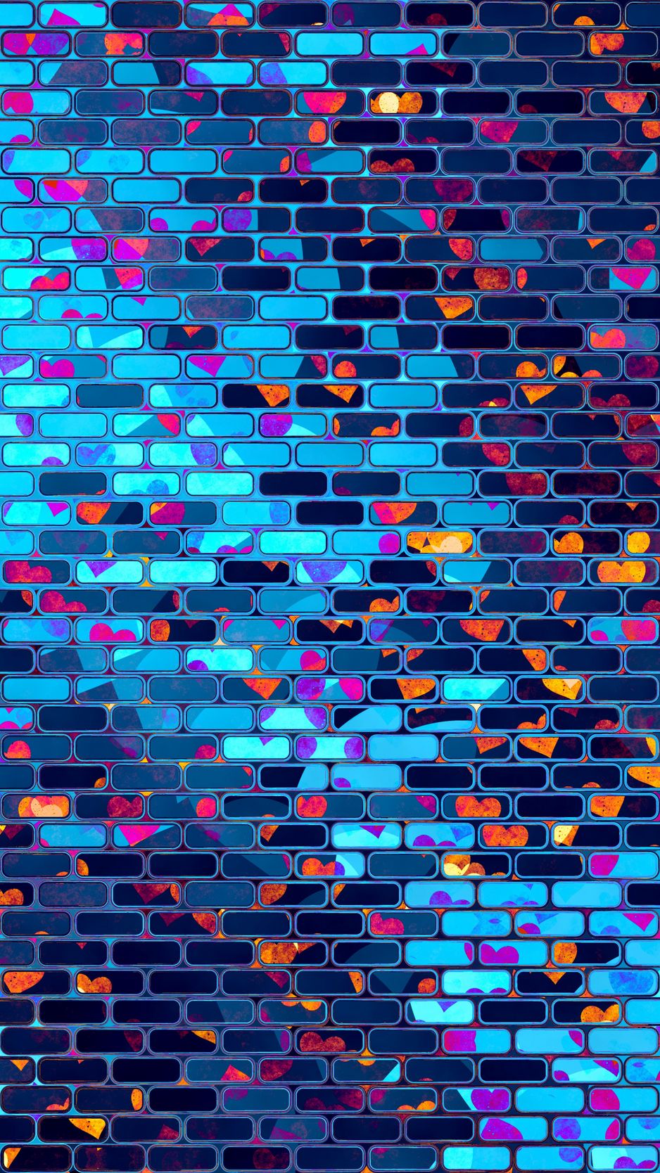 Blue Brick Wallpapers