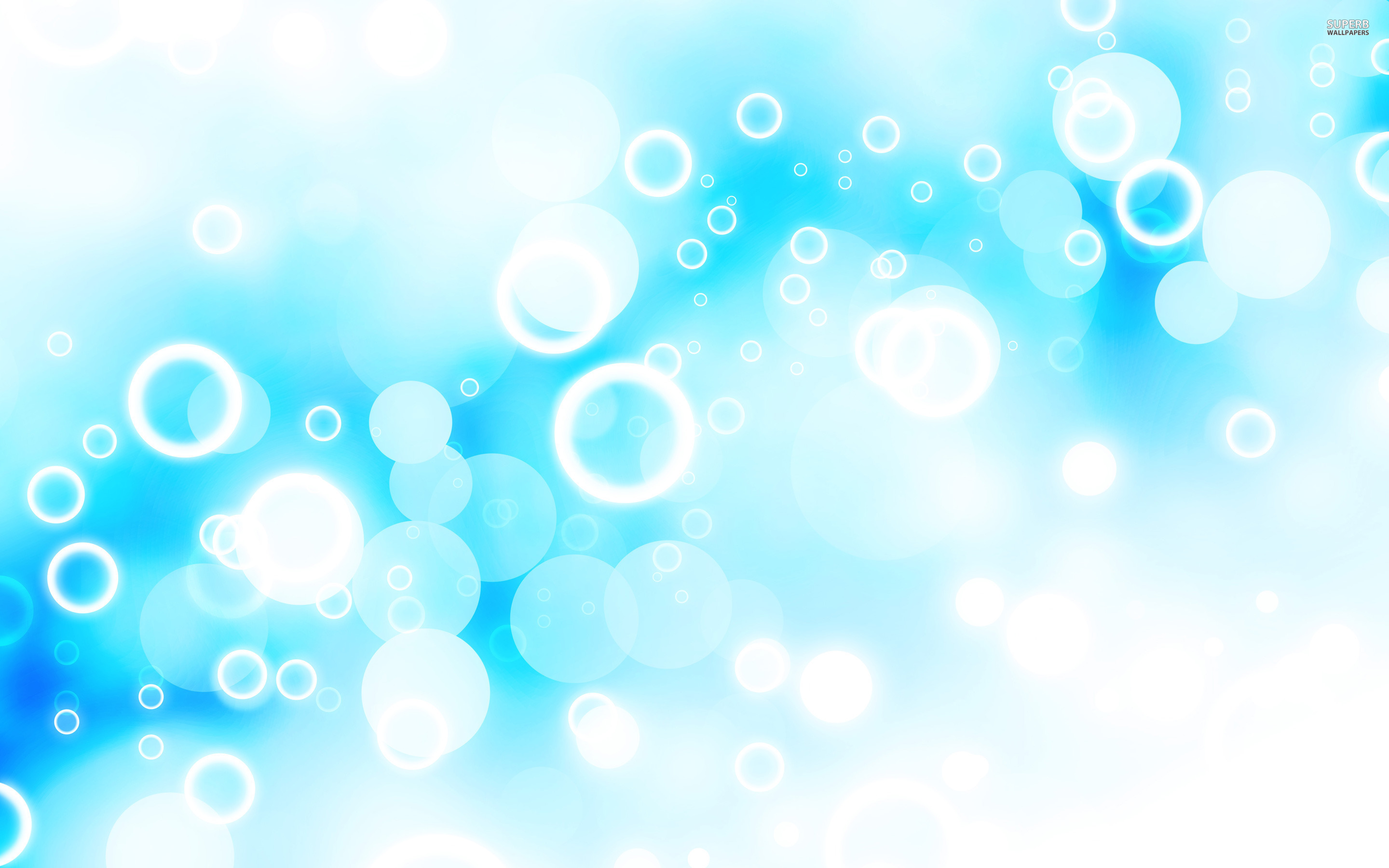 Blue Bubbles Wallpapers