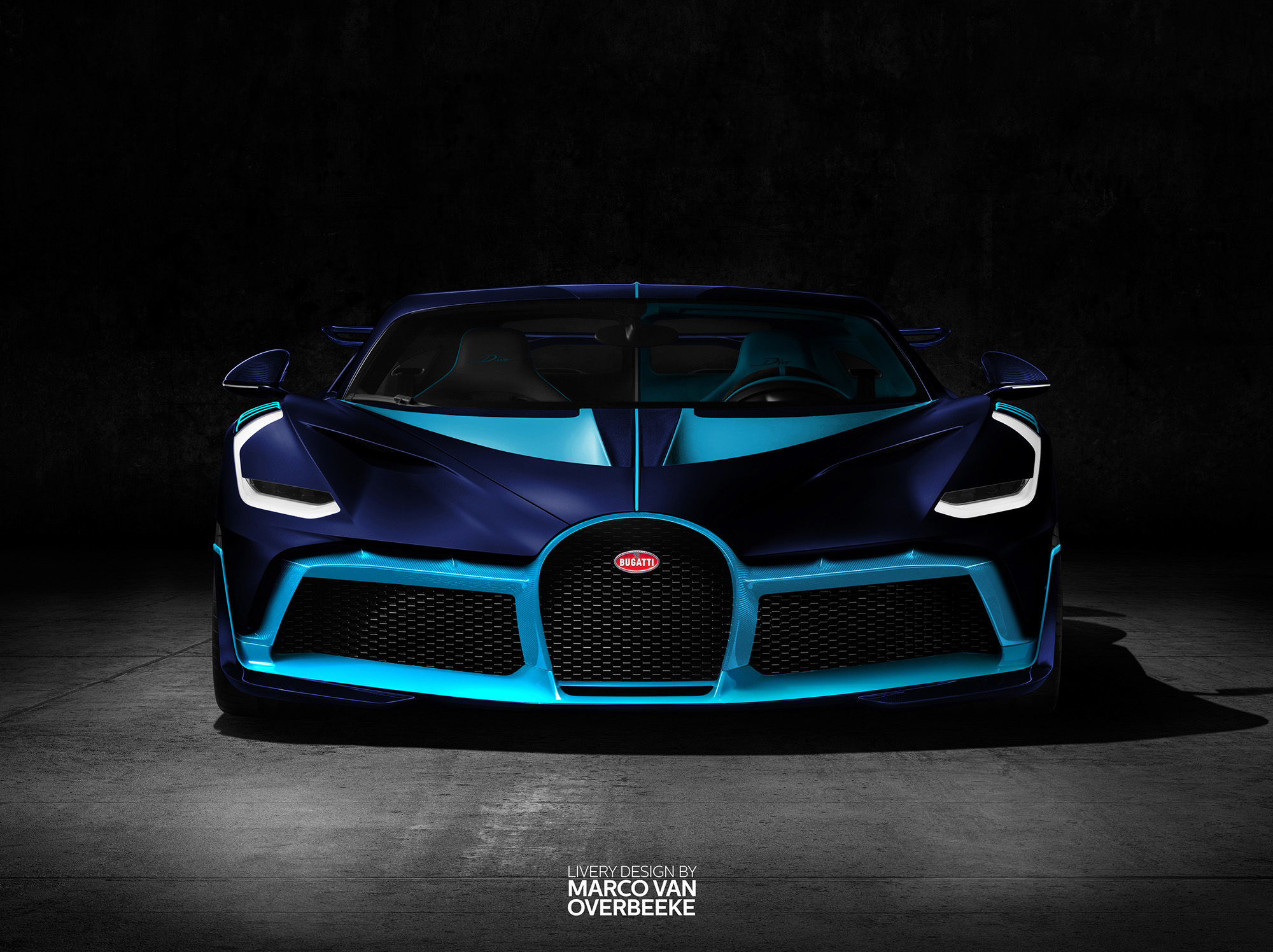 Blue Bugatti Wallpapers