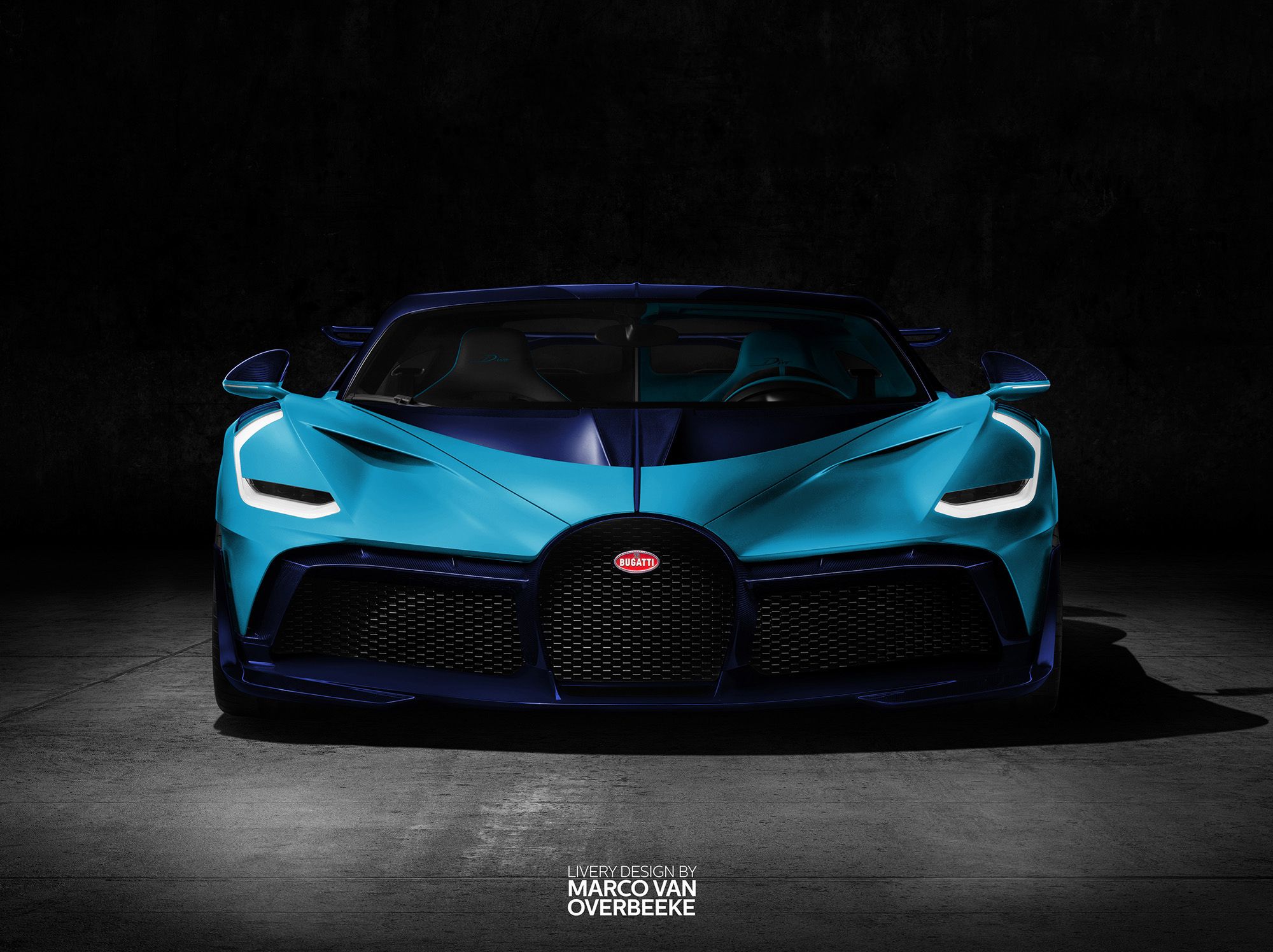 Blue Bugatti Wallpapers