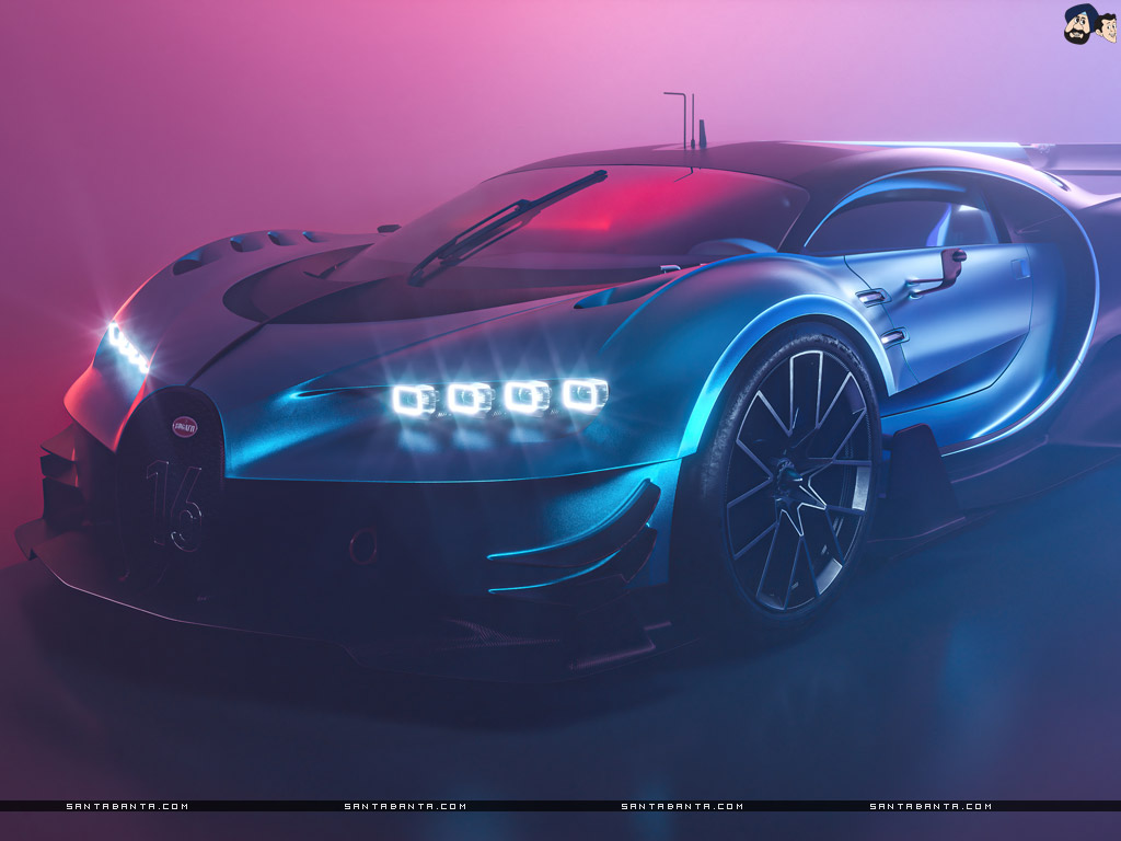 Blue Bugatti Wallpapers