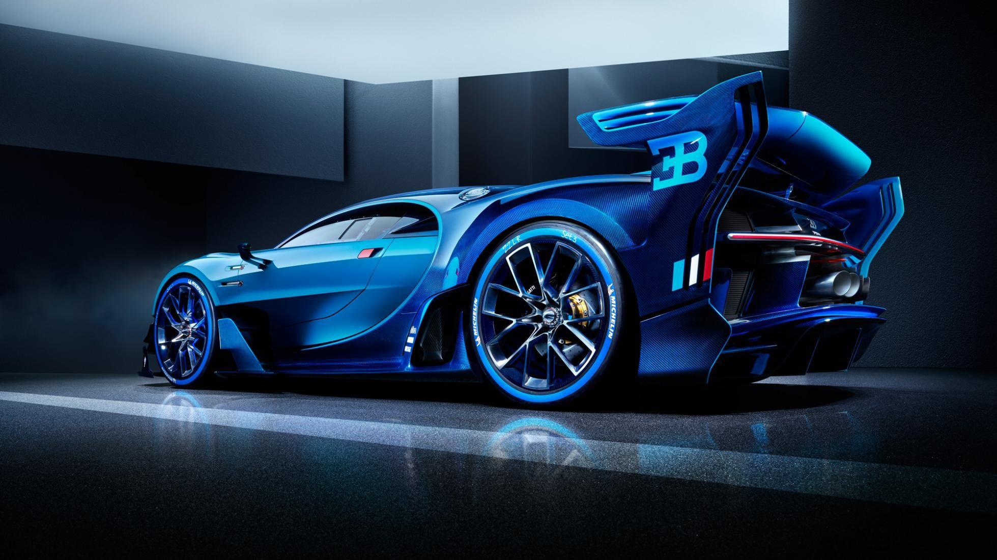 Blue Bugatti Wallpapers