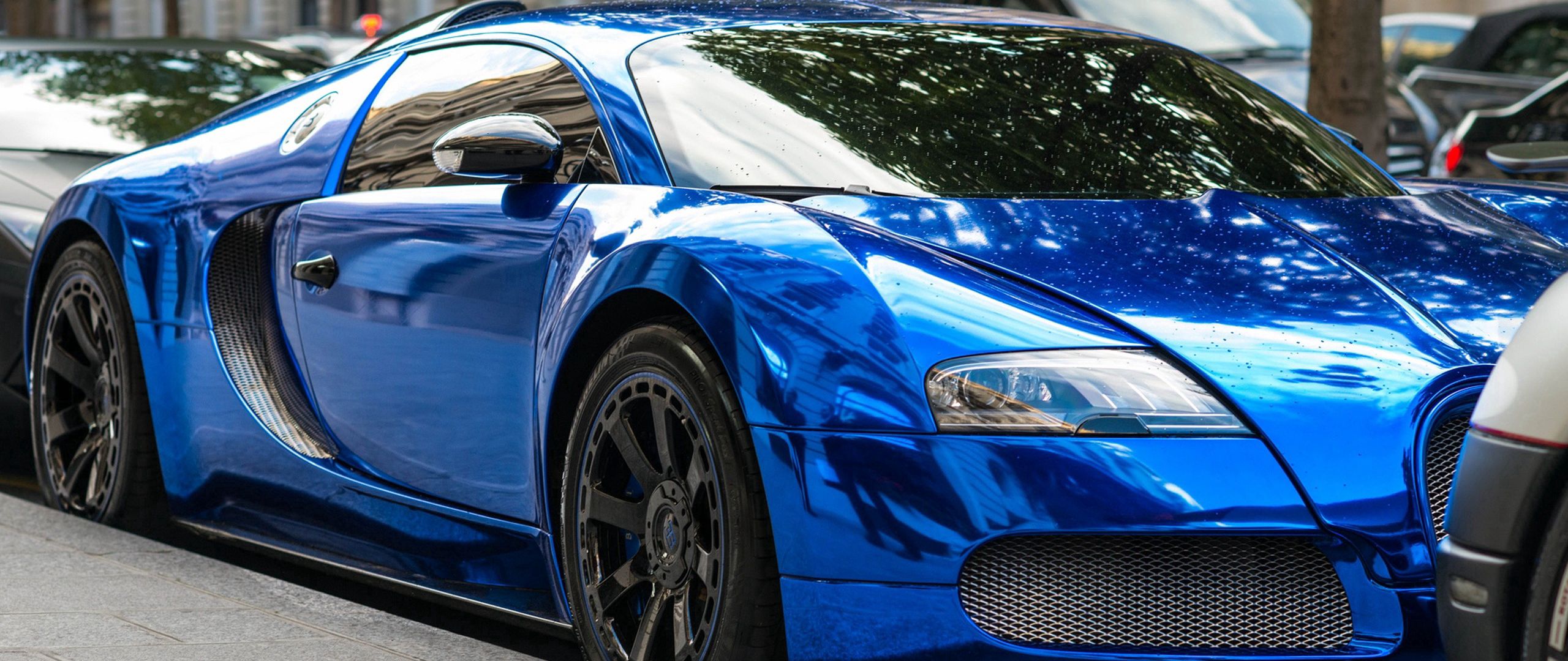 Blue Bugatti Wallpapers