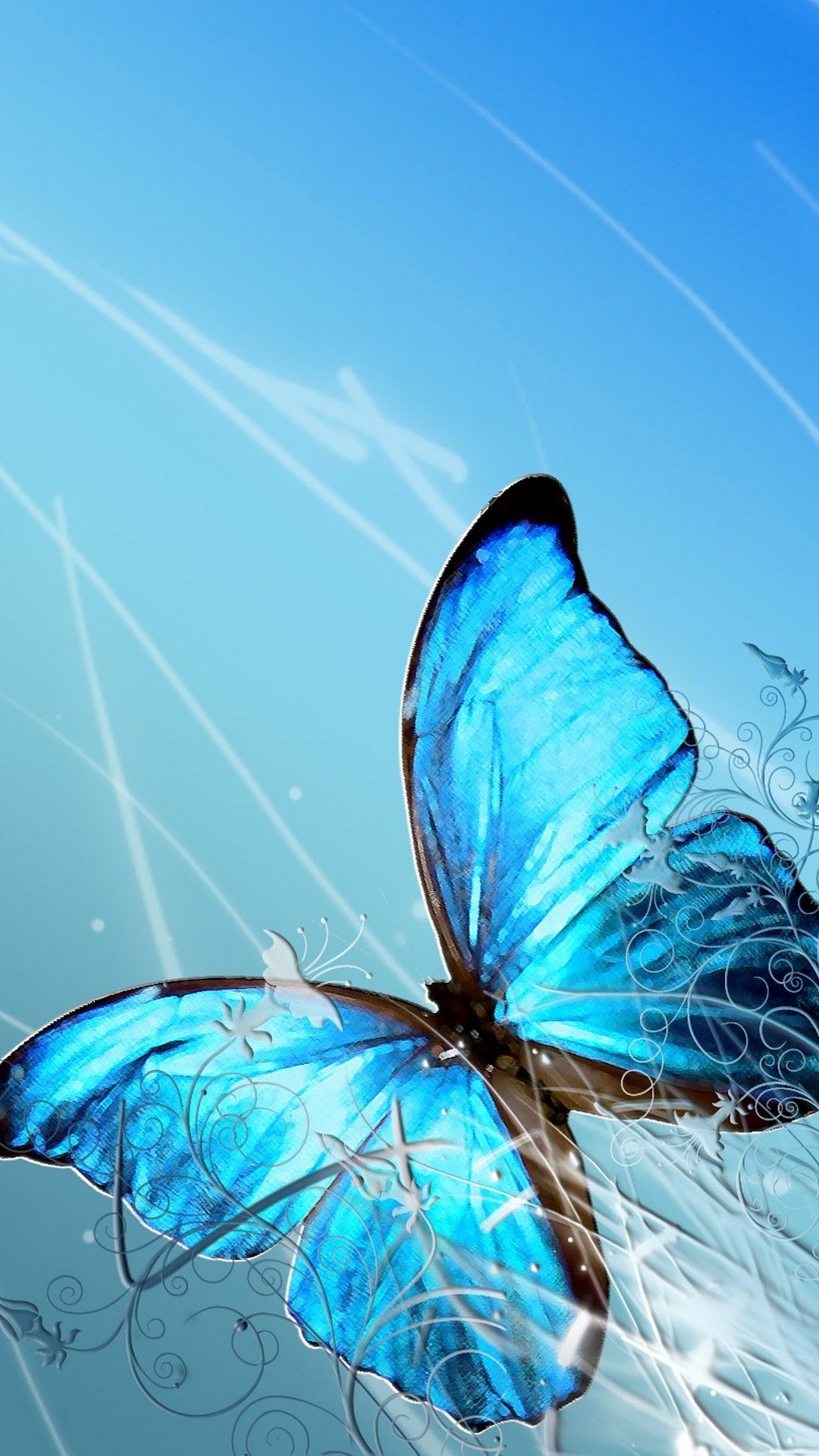 Blue Butterfly Wallpapers