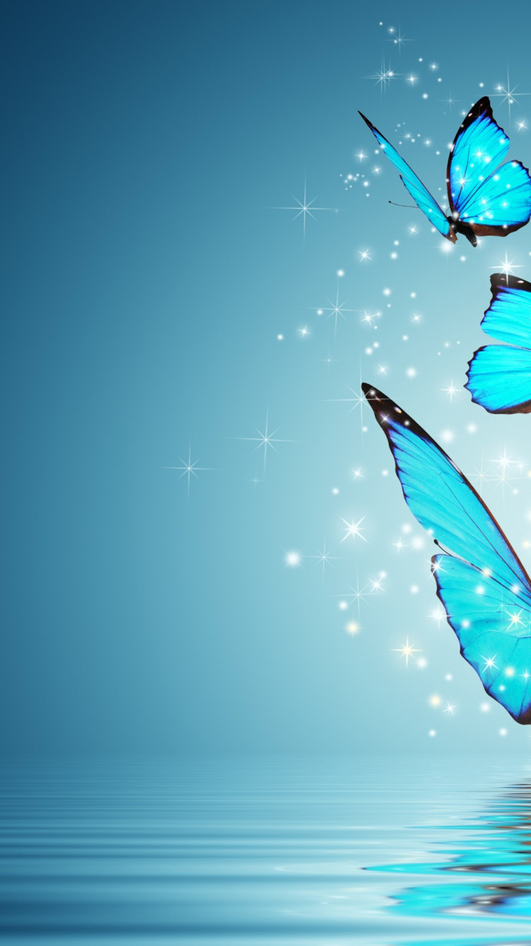 Blue Butterfly Wallpapers