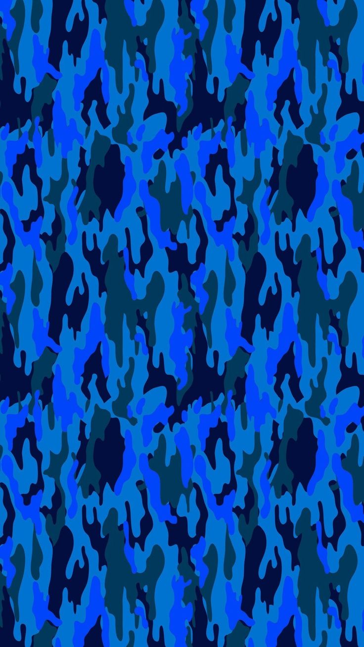 Blue Camo Live Girl Wallpapers