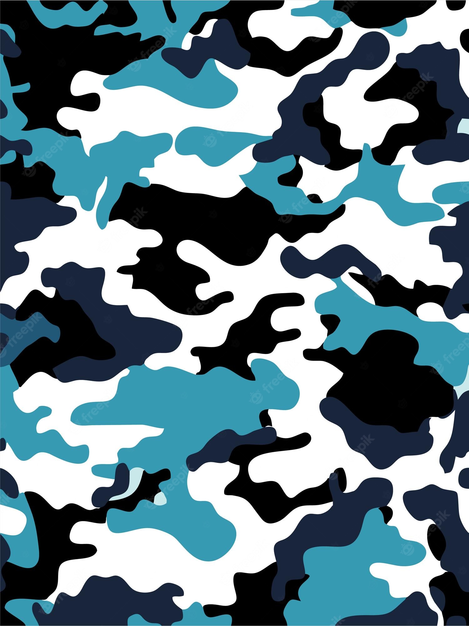 Blue Camo Live Girl Wallpapers