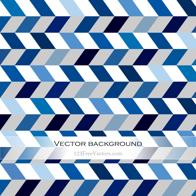 Blue Chevron Background