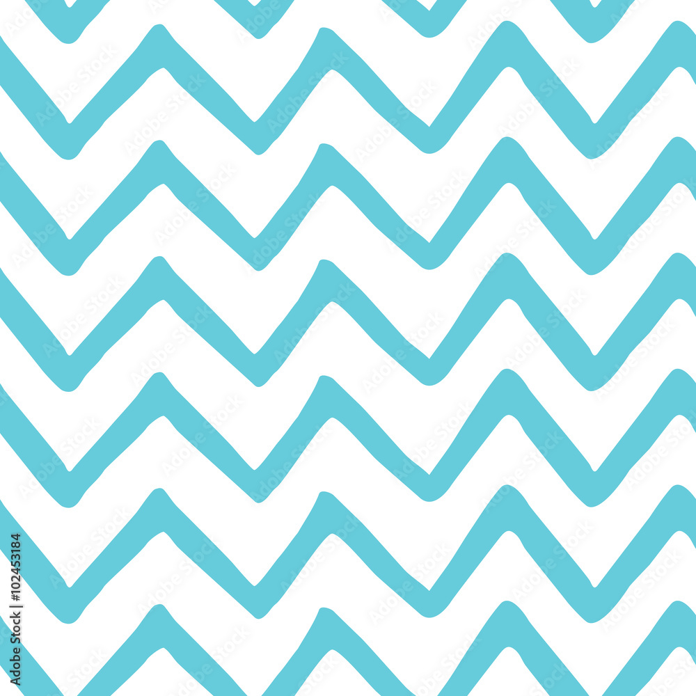 Blue Chevron Background