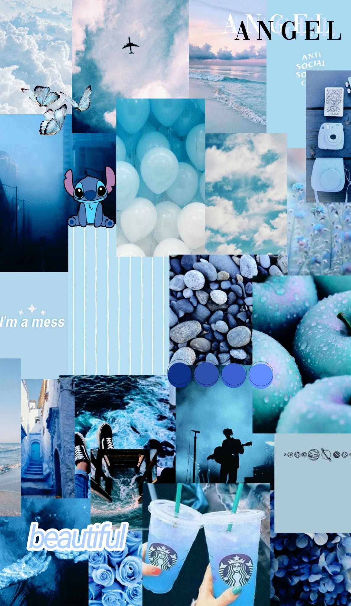 Blue Collage Wallpapers