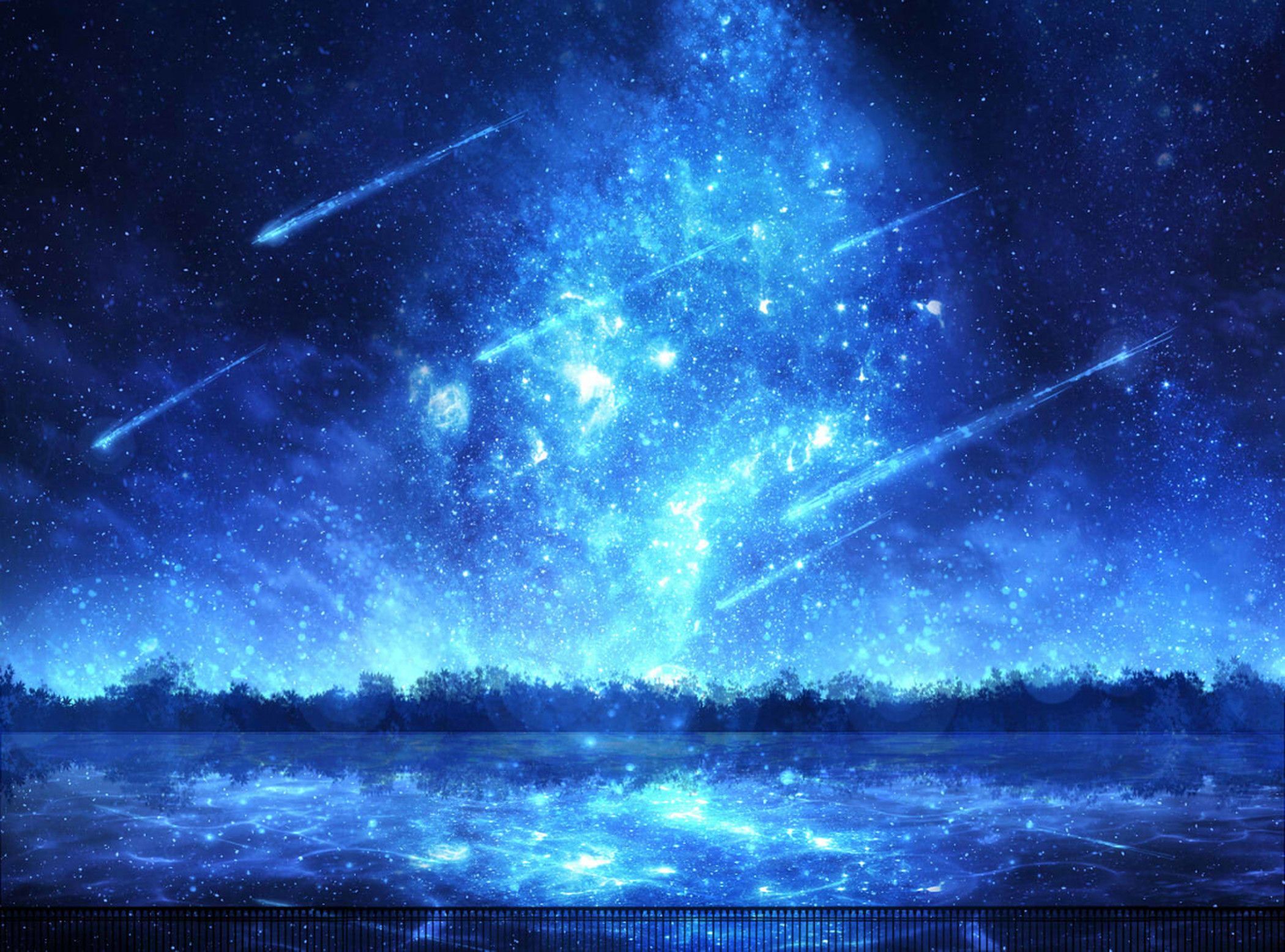 Blue Comet Space Wallpapers