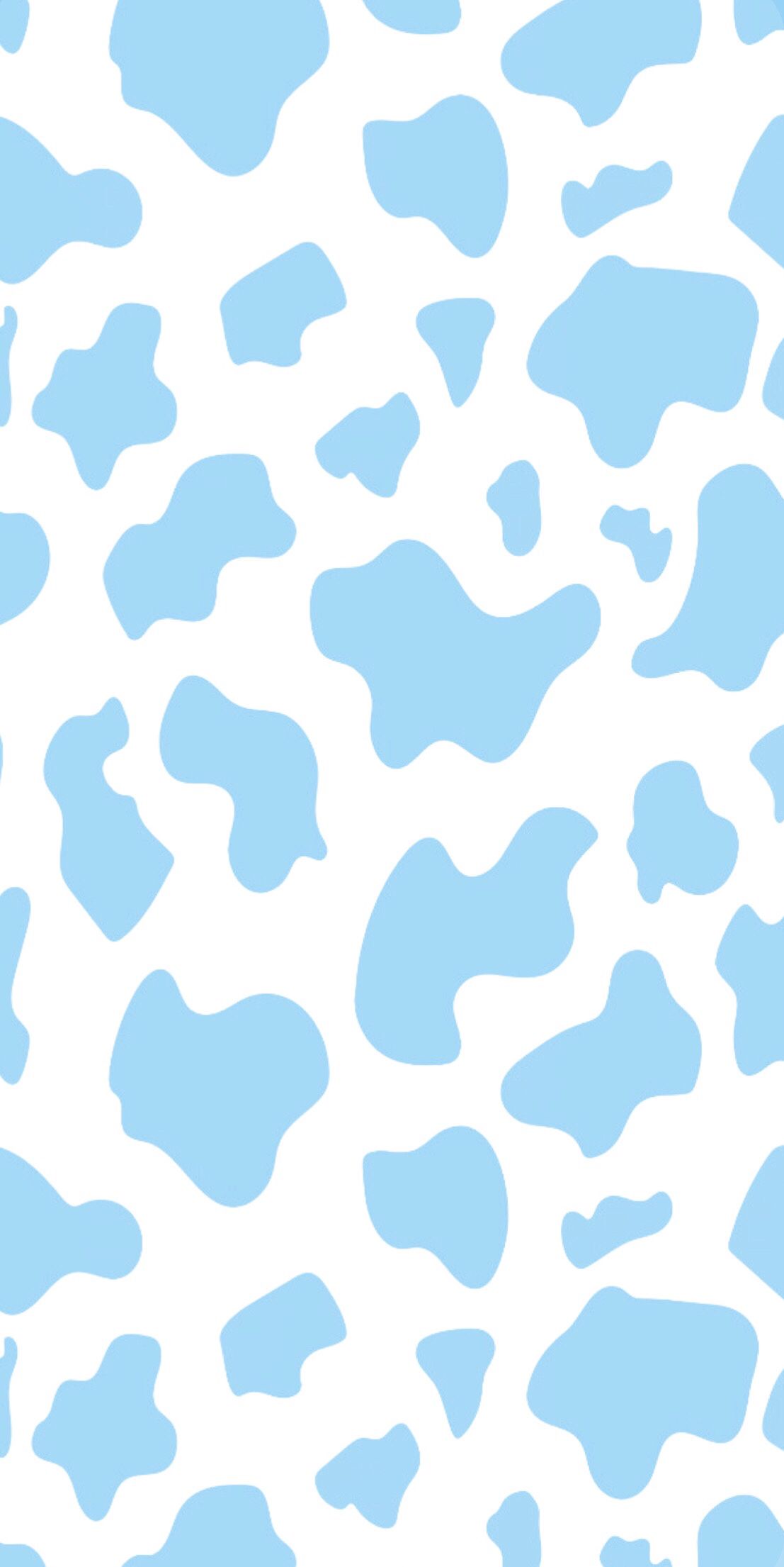 Blue Cow Print Wallpapers