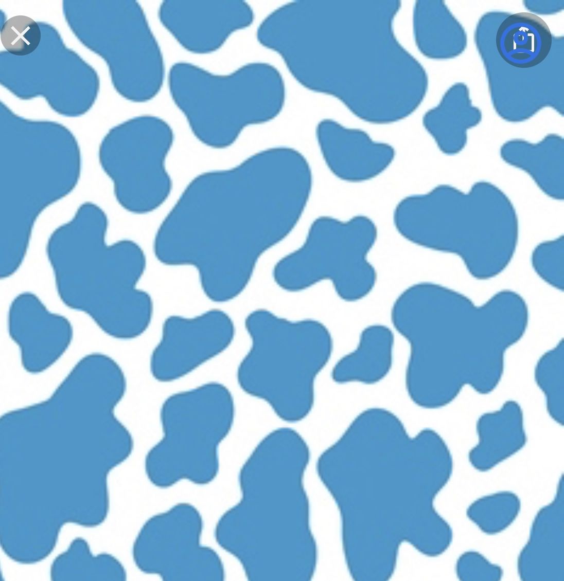 Blue Cow Print Wallpapers