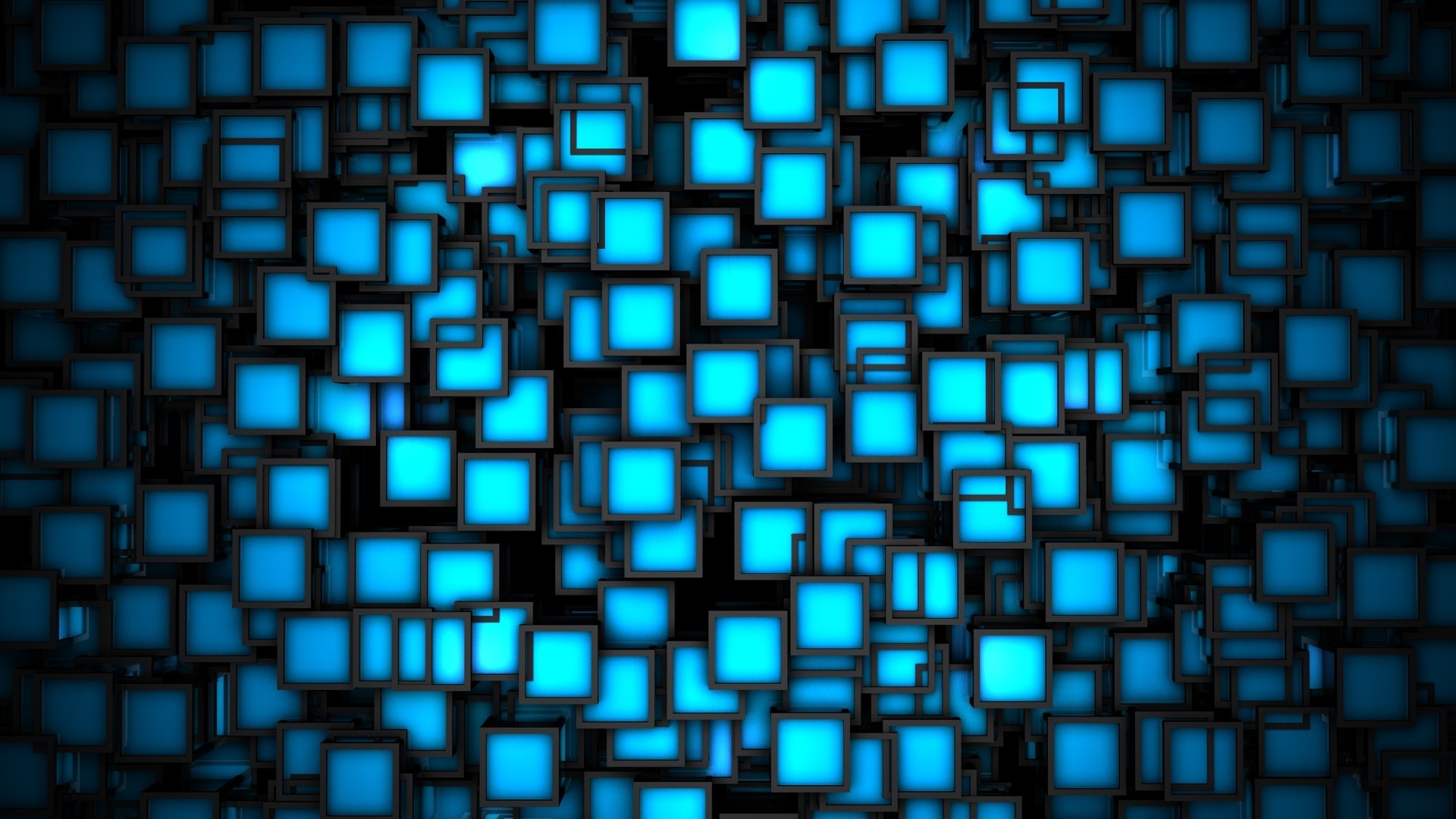 Blue Cubes Wallpapers