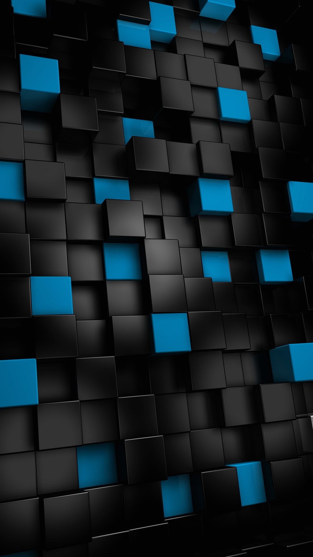 Blue Cubes Wallpapers