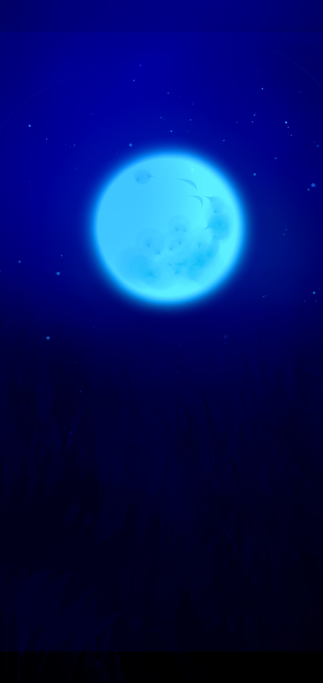 Blue Dark Moon Wallpapers