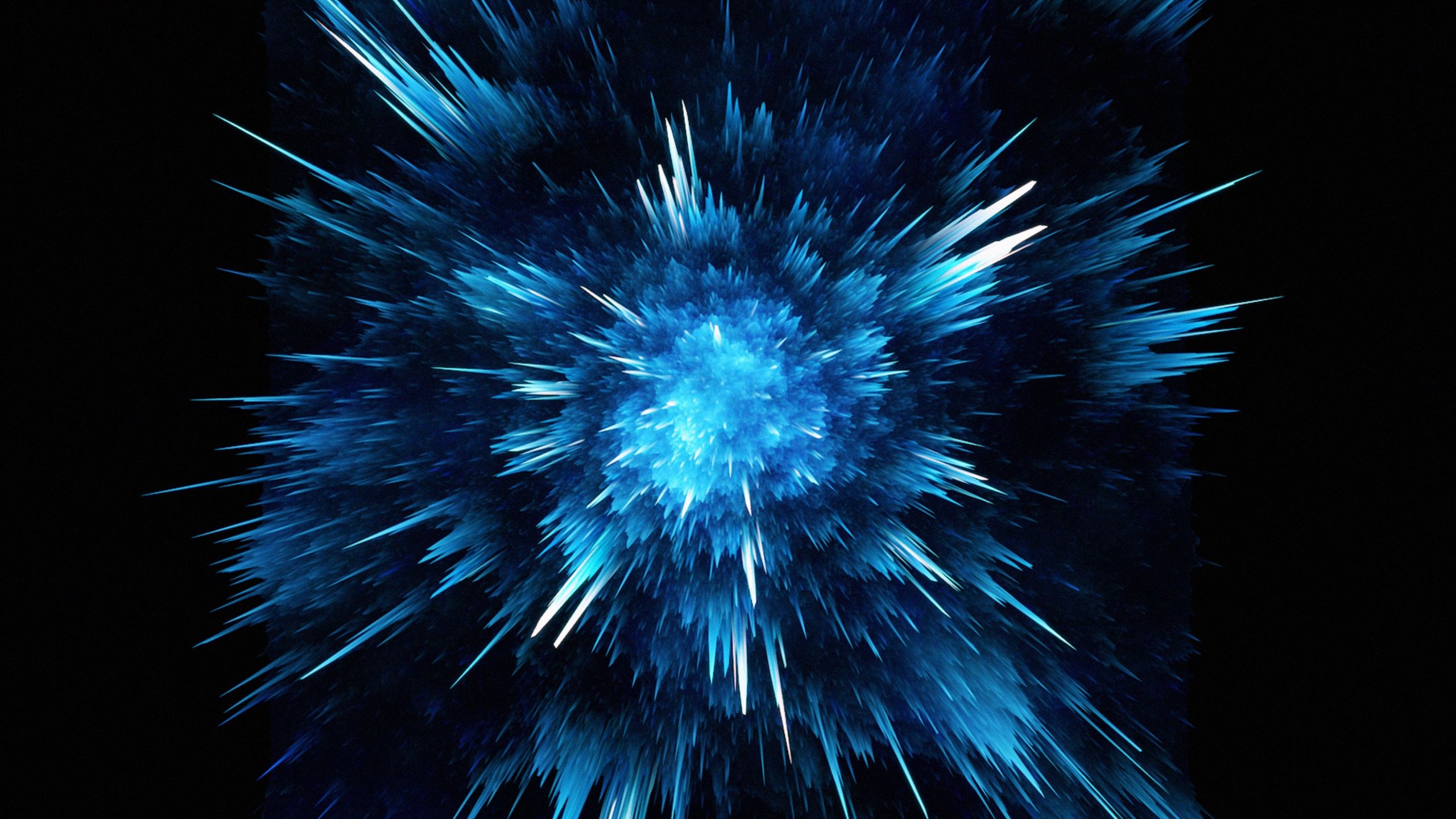 Blue Explosions Wallpapers