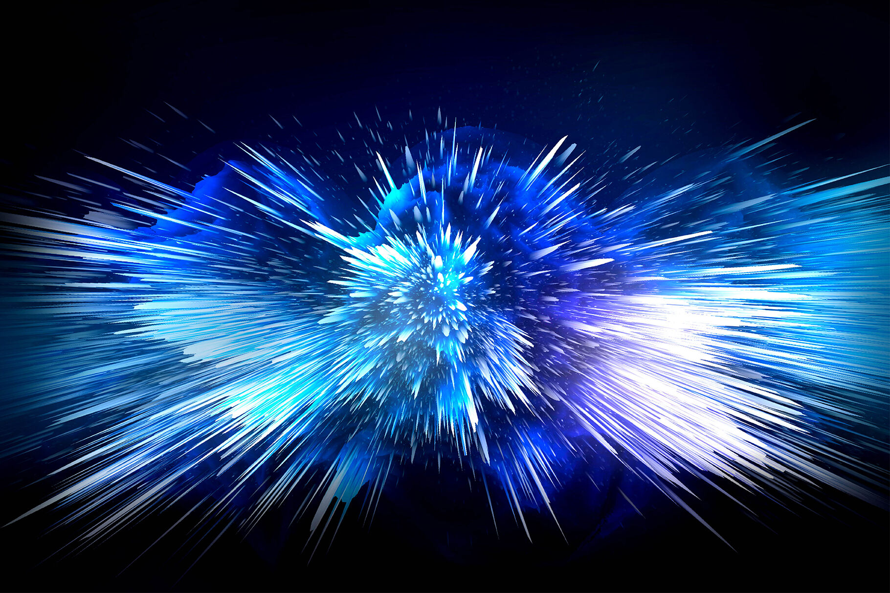 Blue Explosions Wallpapers