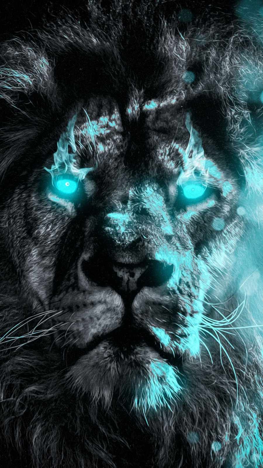 Blue Eye Lion Wallpapers
