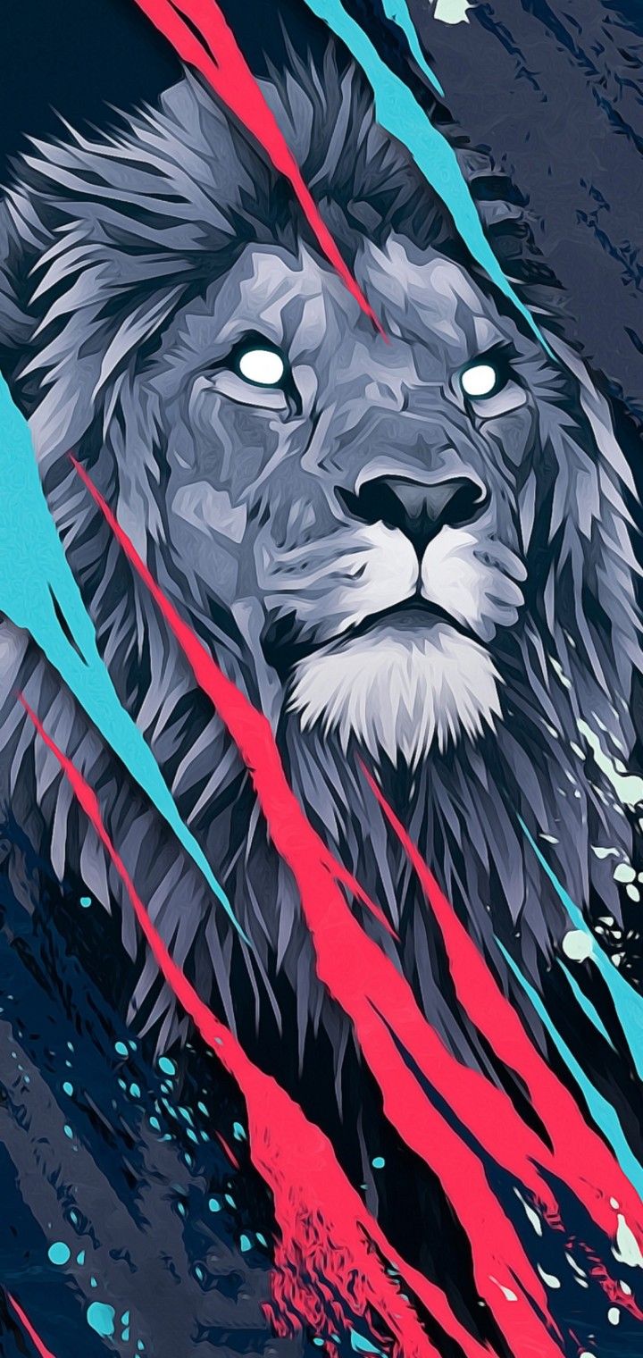 Blue Eye Lion Wallpapers