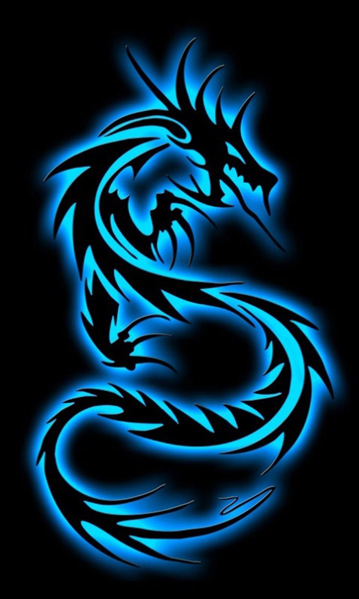 Blue Fire Dragon Wallpapers