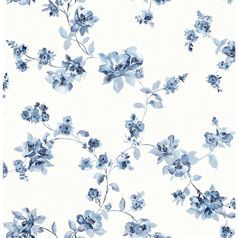 Blue Floral Wallpapers