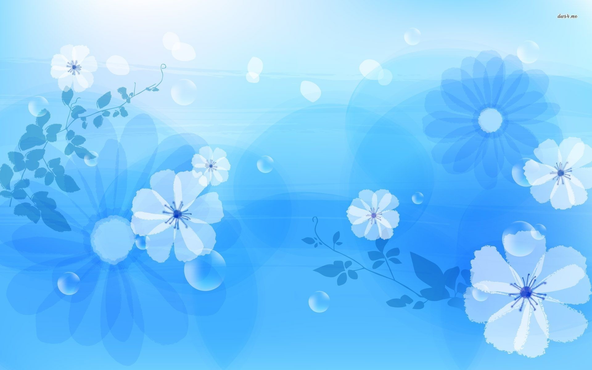 Blue Flower Wallpapers