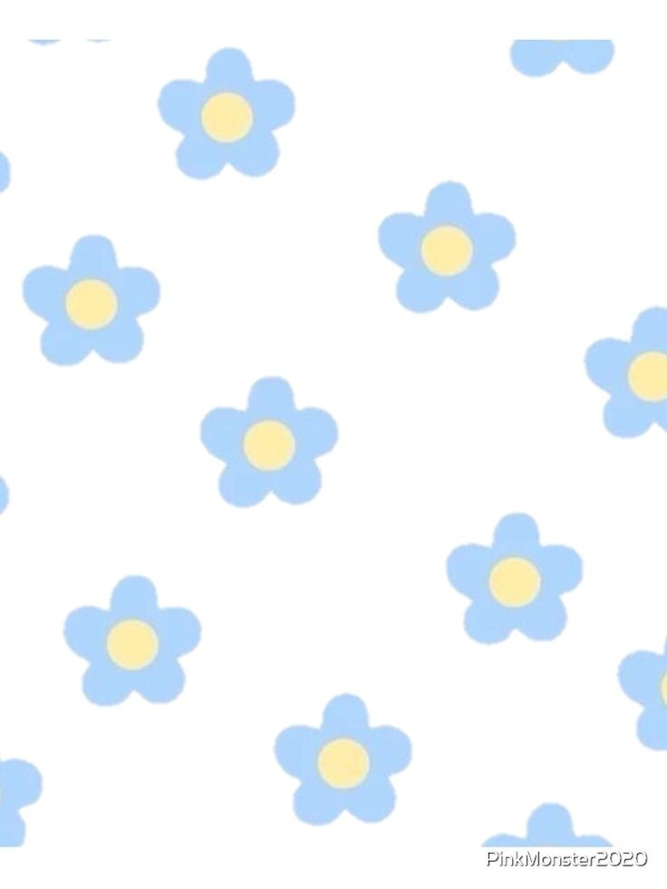 Blue Flowers Aesthetic Wallpapers