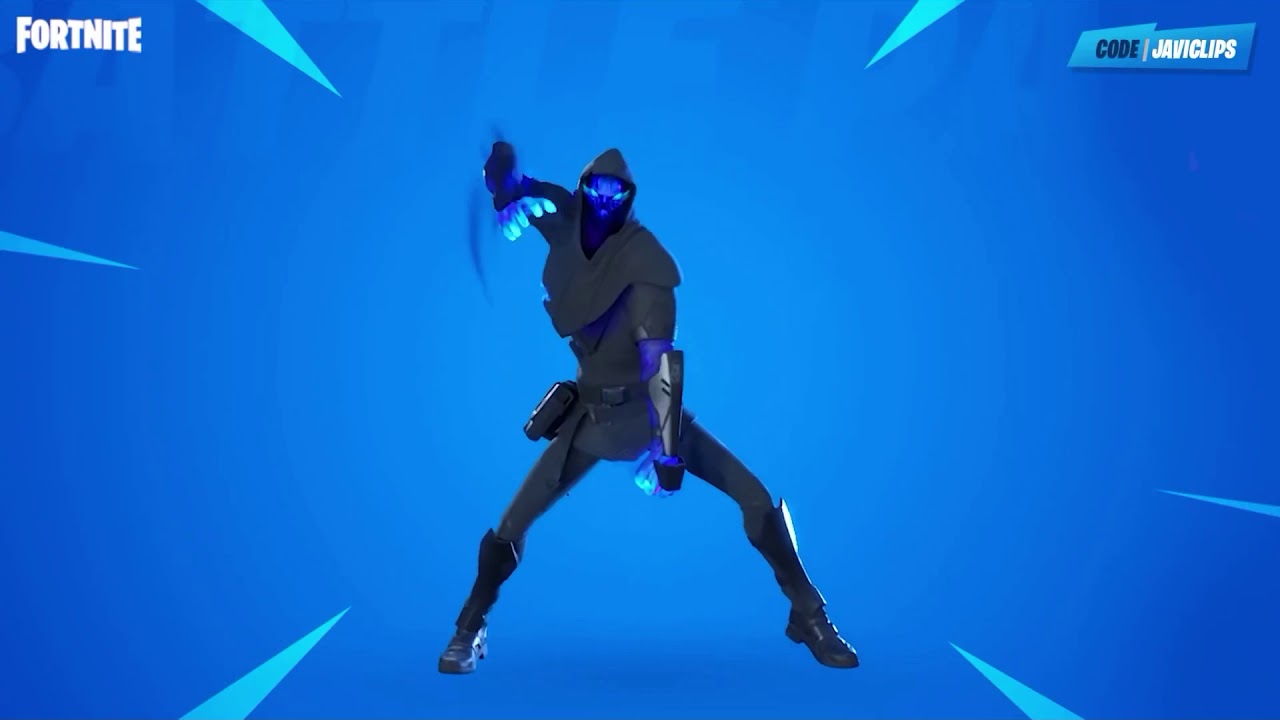 Blue Fortnite Background