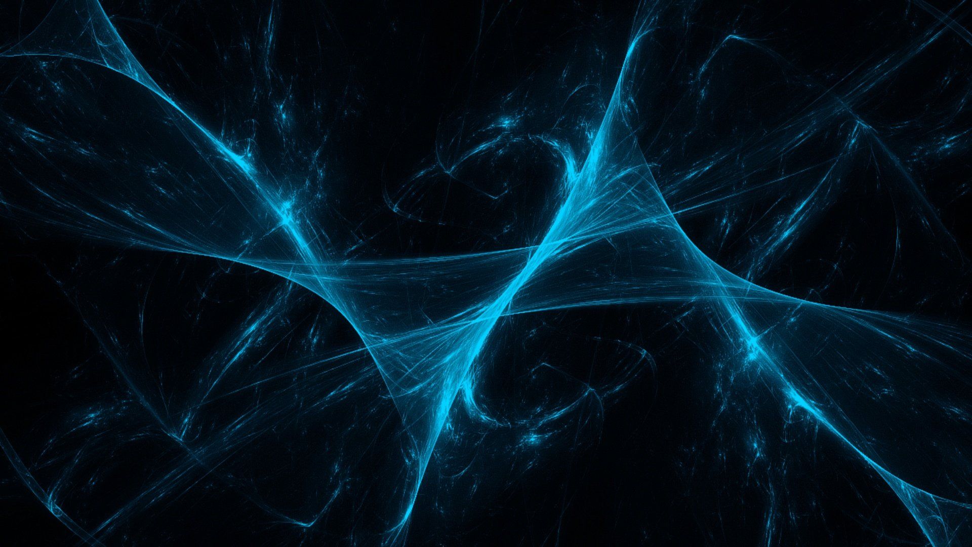 Blue Fragment Shards Abstraction Wallpapers