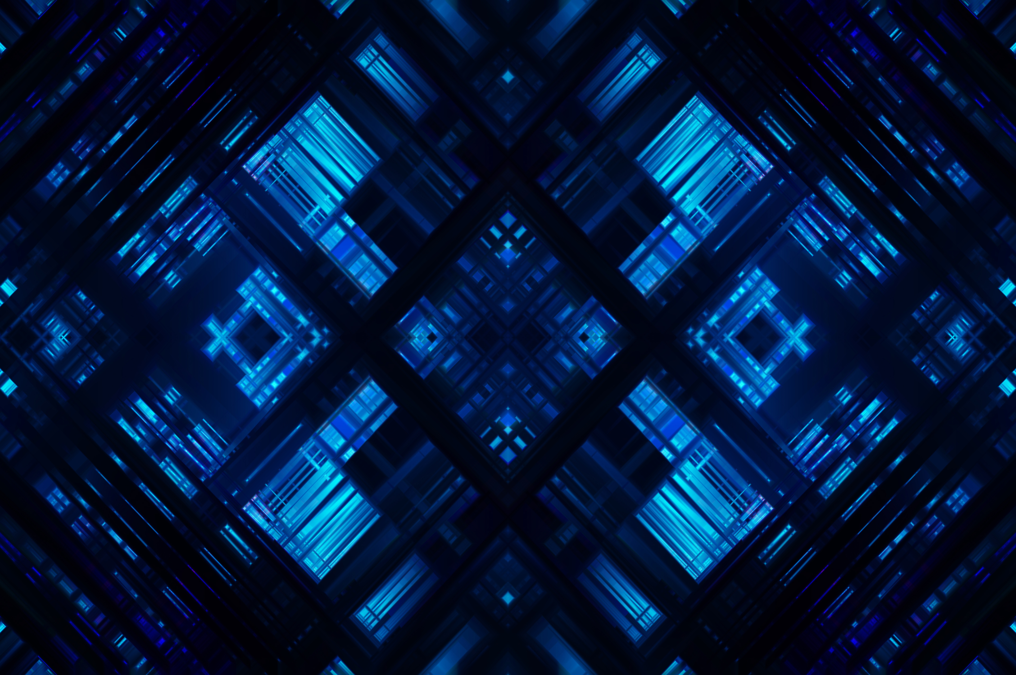 Blue Futuristic Wallpapers