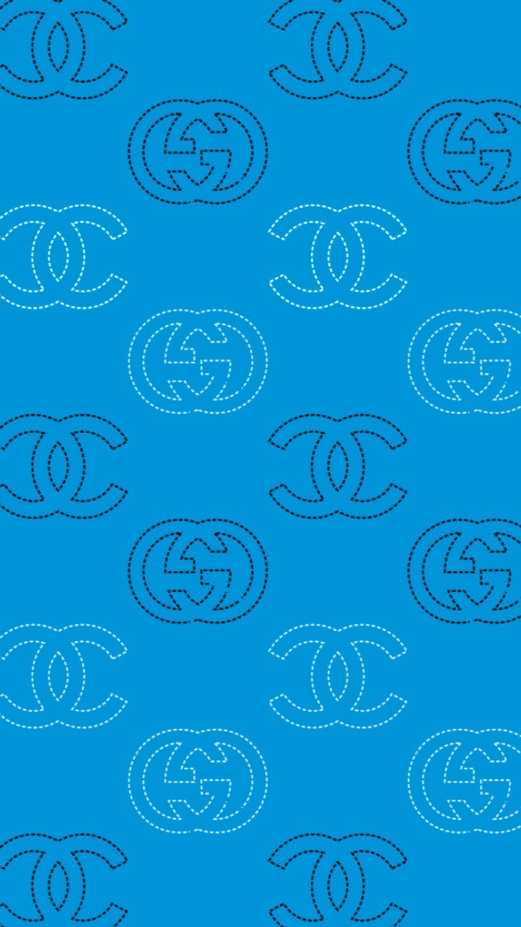 Blue Gucci Logo Wallpapers