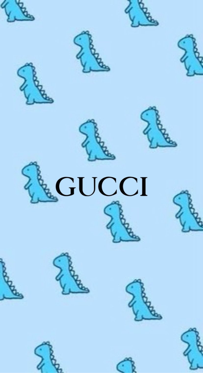 Blue Gucci Logo Wallpapers