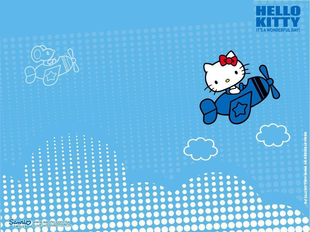 Blue Hello Kitty Wallpapers