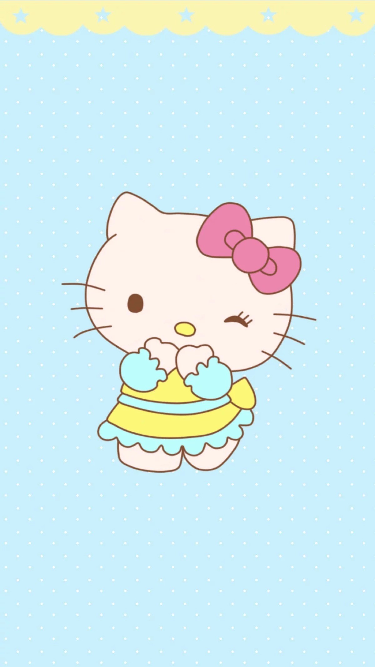 Blue Hello Kitty Wallpapers