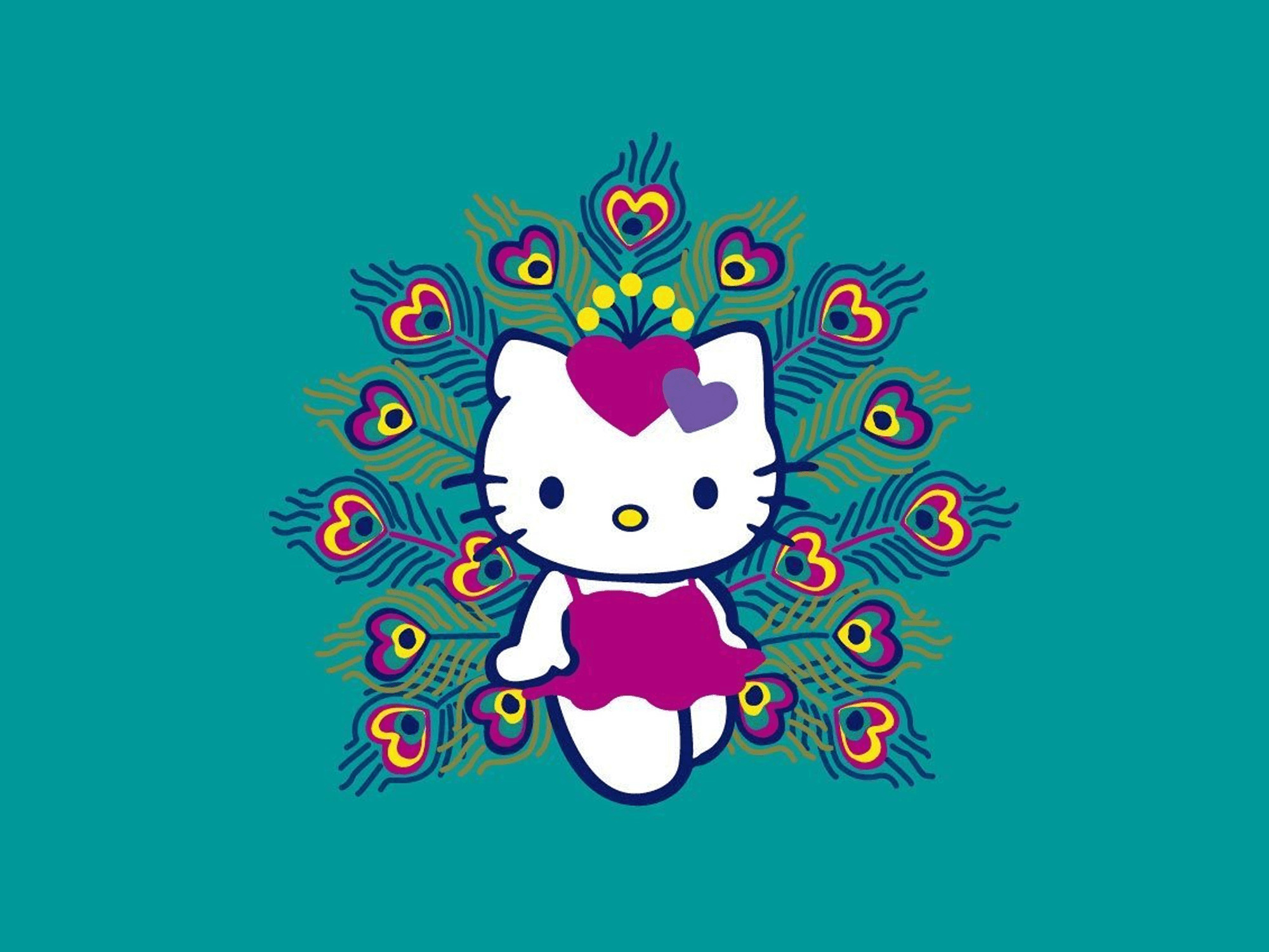 Blue Hello Kitty Wallpapers