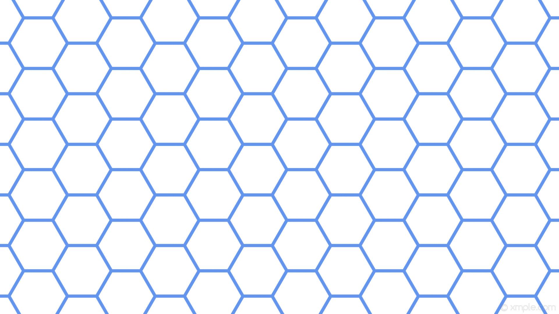 Blue Hexagon Wallpapers