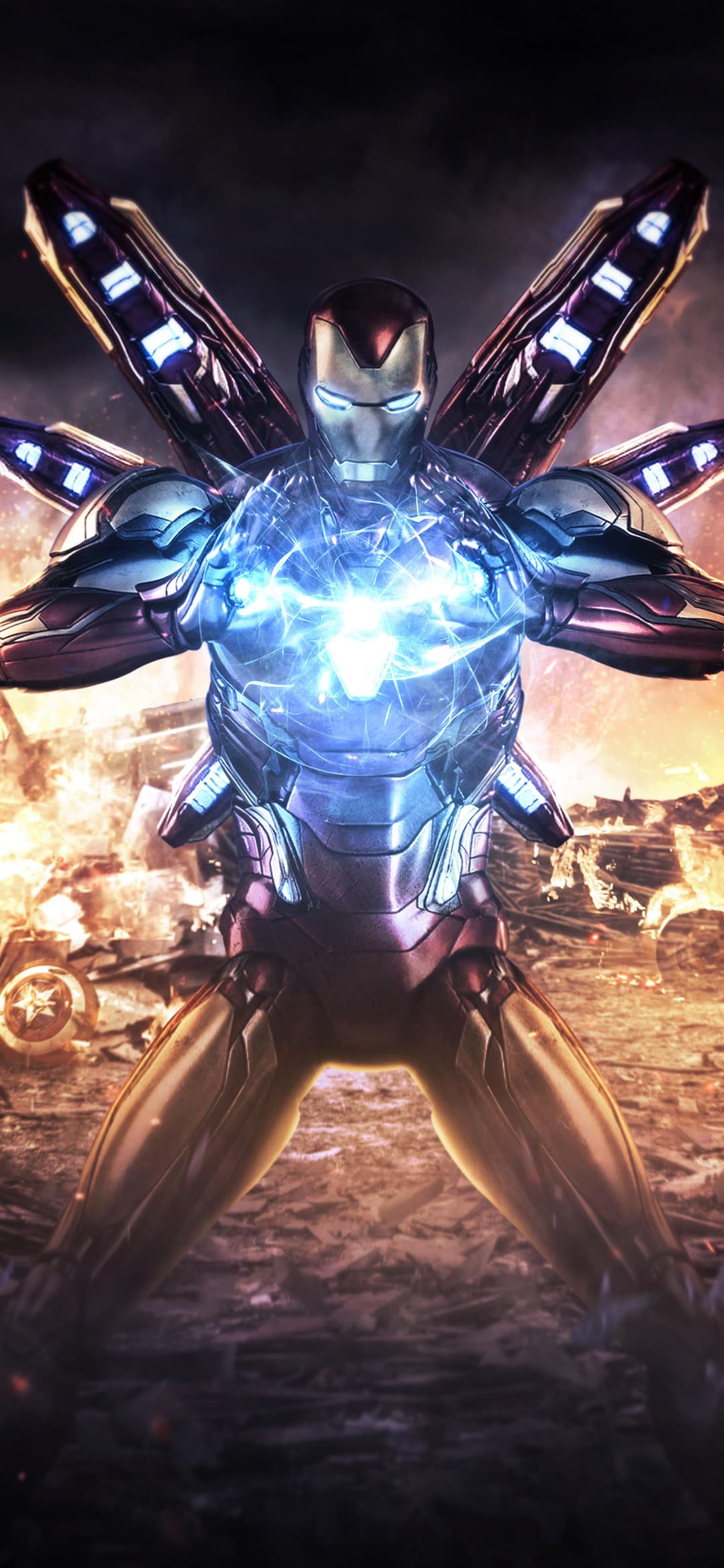 Blue Iron Man Wallpapers