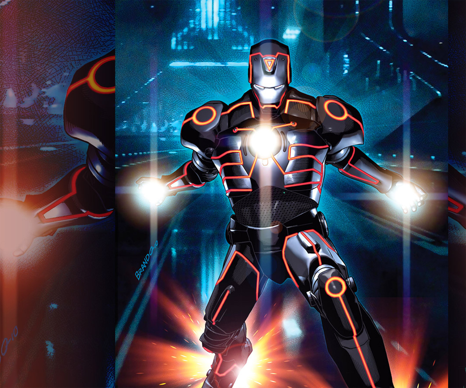 Blue Iron Man Wallpapers