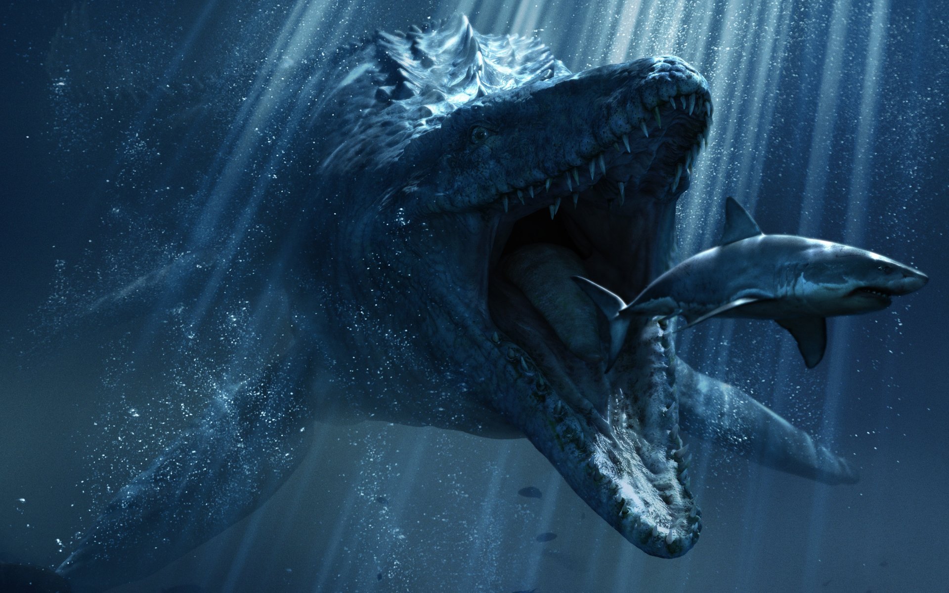 Blue Jurassic World Wallpapers