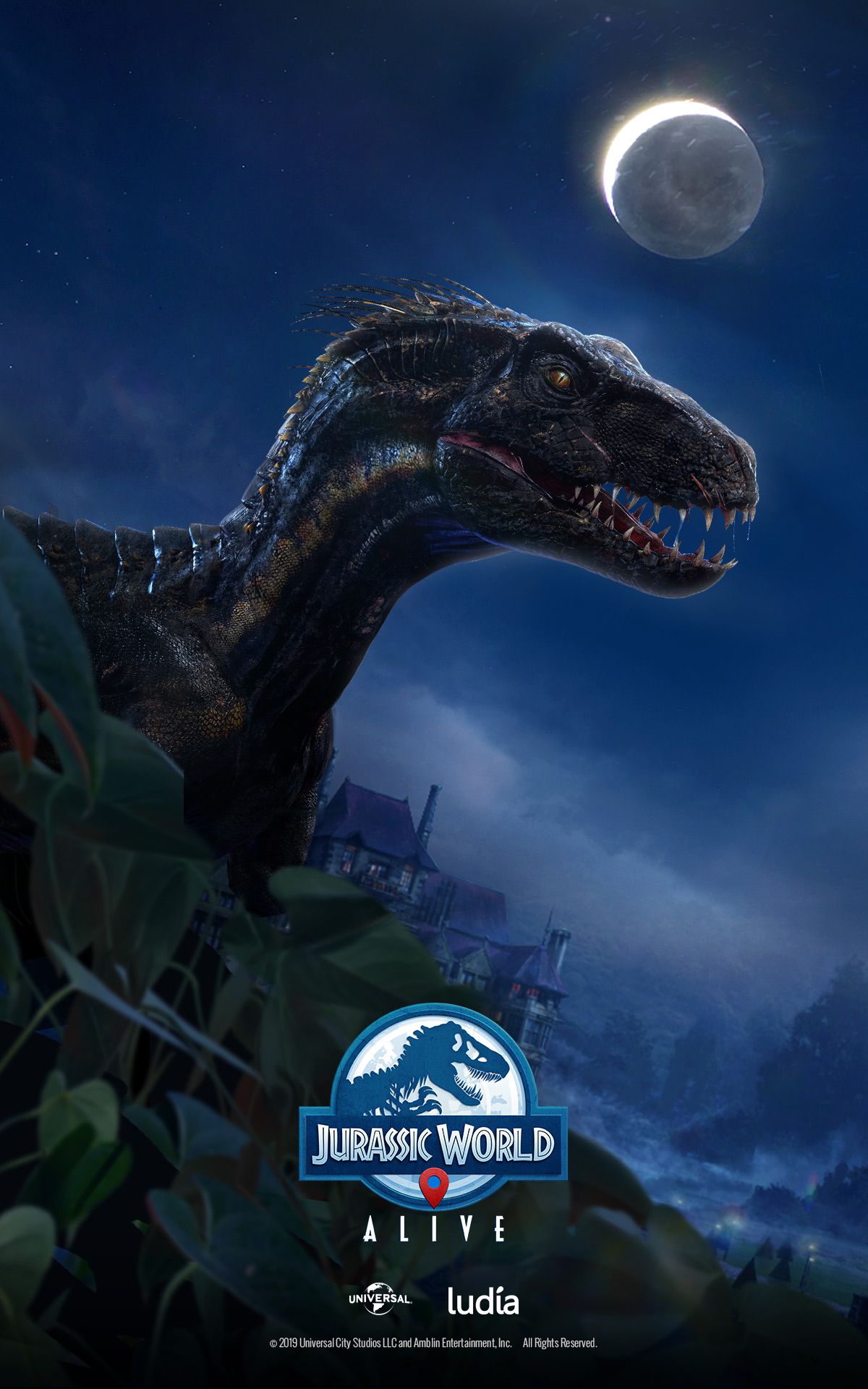 Blue Jurassic World Wallpapers