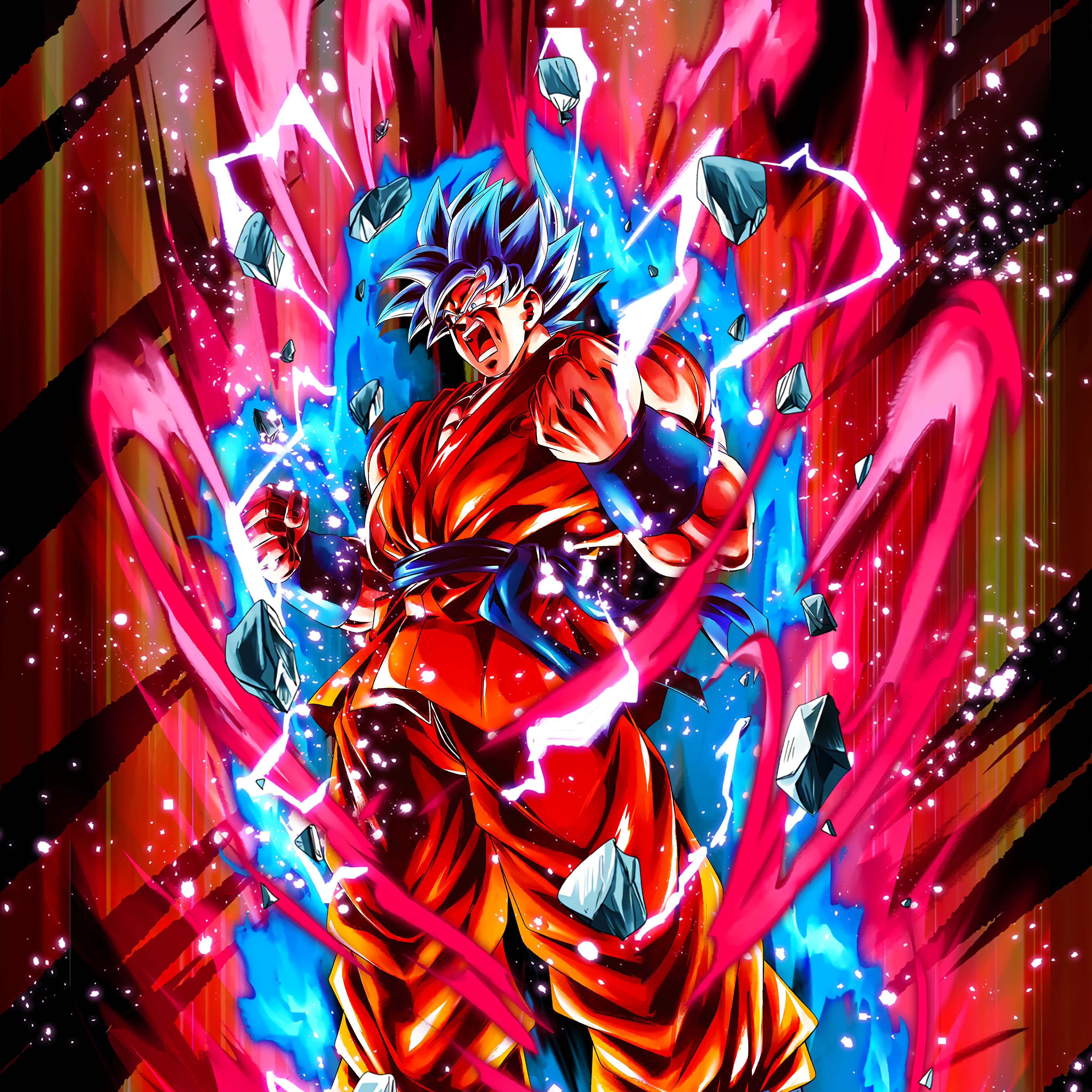 Blue Kaioken Goku Wallpapers