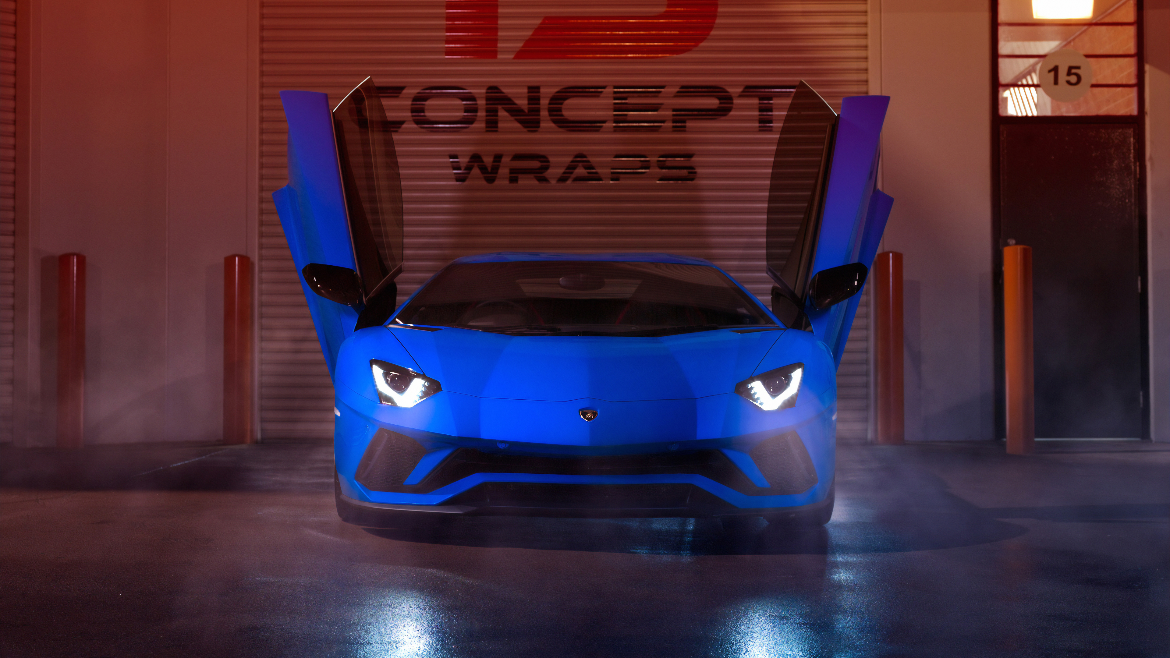 Blue Lamborghini Wallpapers