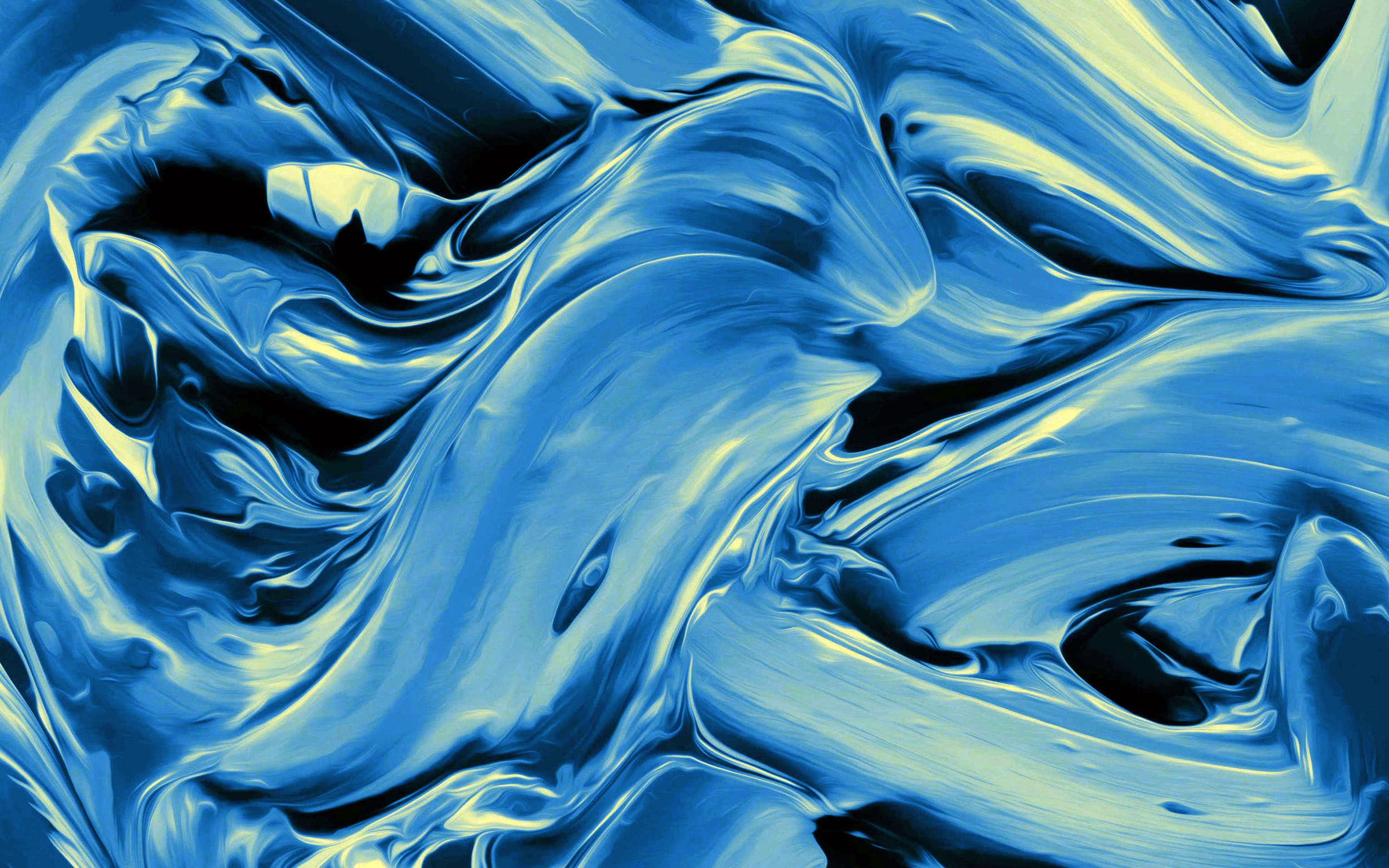 Blue Macro Artwork Wallpapers