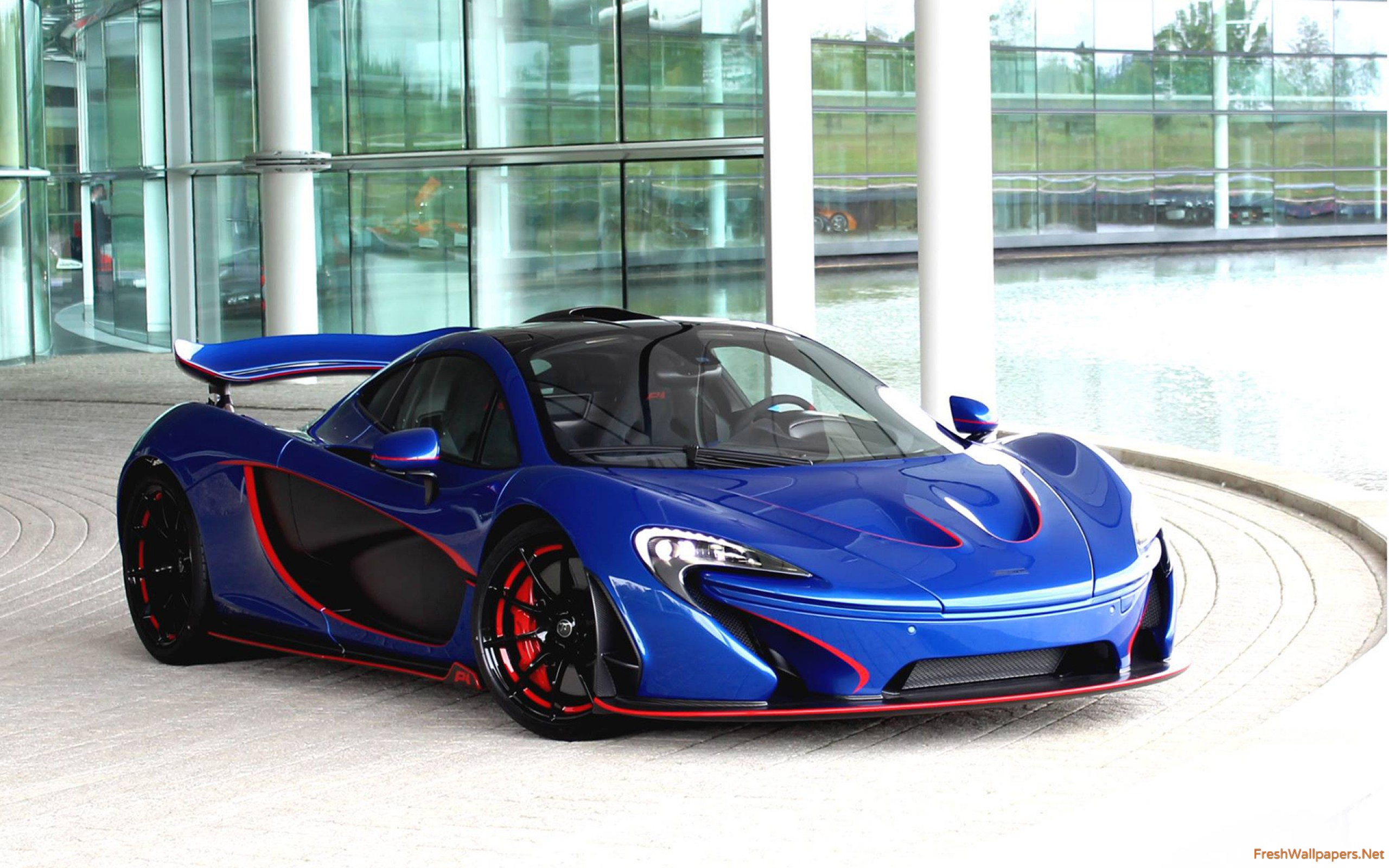 Blue Mclaren Wallpapers